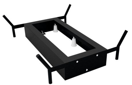 Przejdź do produktu REDUTA konstrukcja nośna do wanny 150x75cm, czarny mat