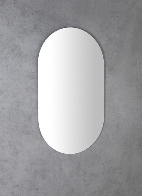 Lustro 50x85cm, owalny, bez mocowań