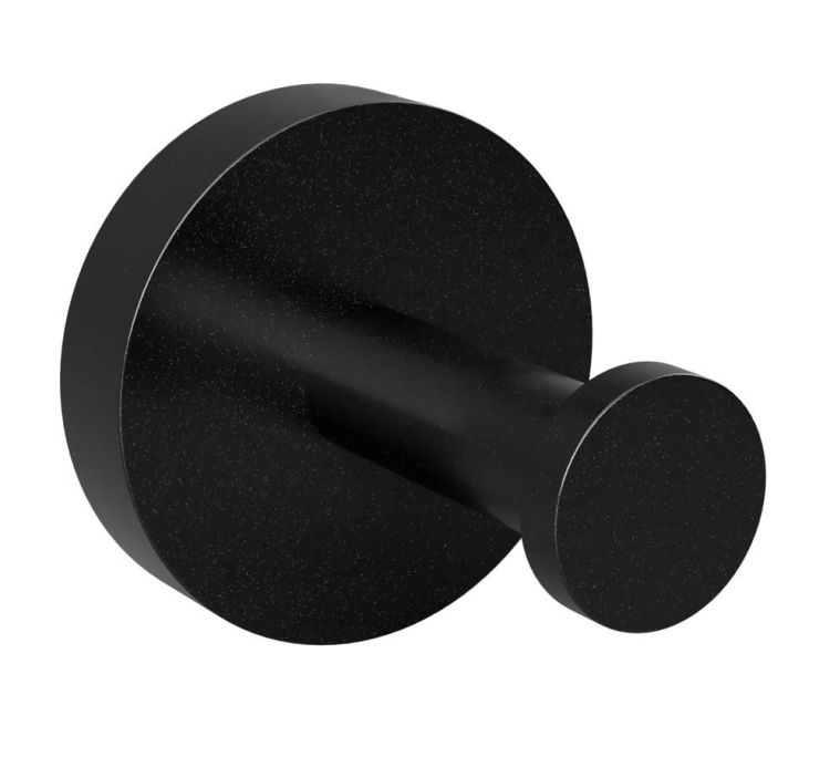 X-ROUND BLACK wieszak, czarny
