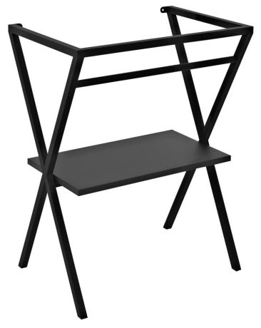 Przejdź do produktu FERRO konsola pod umywalkę 565x720x390mm, czarny