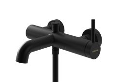 Bateria wannowa ścienna czarny mat Kohlman Axel QW110AB