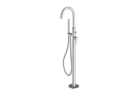 Przejdź do produktu Bateria wannowa wolnostojąca 111,5 cm Kohlman Axel QF1165A chrom