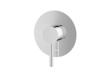 Przejdź do produktu Zestaw prysznicowy z okrągłą deszczownicą 20 cm i baterią podtynkową Kohlman Axel QW220AR chrom
