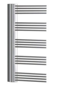ELIT P grzejnik prawy 575x1070mm, 530W, srebrny