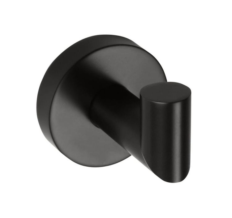 X-ROUND BLACK wieszak, czarny