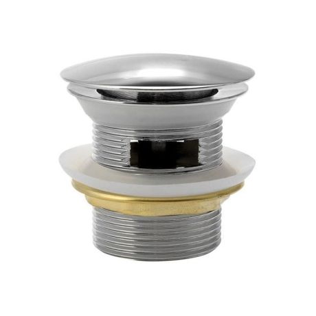 Przejdź do produktu Korek wannowy 6/4", klik-klak, do wanien ze zitegrowanym przelewem, 55mm, mosiądz/chrom