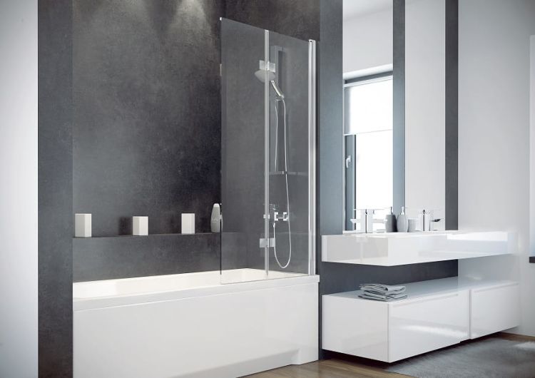 Parawan nawannowy 2-skrzydłowy 80x150 cm Besco Prestigio