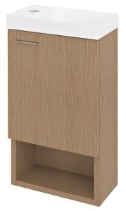 LATUS XI szafka umywalkowa 30x53x16,5cm, dąb wenecki