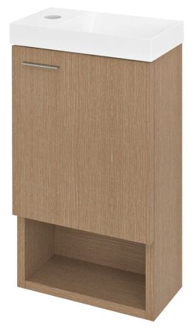 Przejdź do produktu LATUS XI szafka umywalkowa 30x53x16,5cm, dąb wenecki