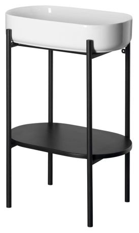 Przejdź do produktu PUNO konsola pod umywalkę 400x820x360mm, czarny