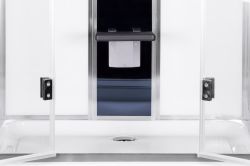 Kabina prysznicowa Kerra Tuluza ze składanym siedziskiem