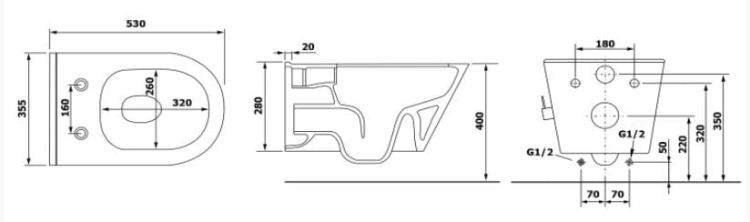 toaleta z funkcją bidetu Avva rysunek techniczny.JPG