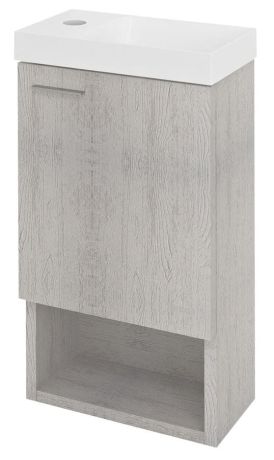 Przejdź do produktu LATUS XI szafka pod umywalkę 30x53x16,5cm, dąb Polar