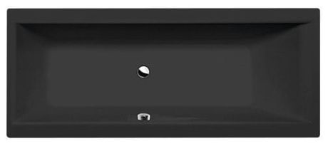 Przejdź do produktu CLEO wanna prostokątna 170x70x48cm, czarny mat