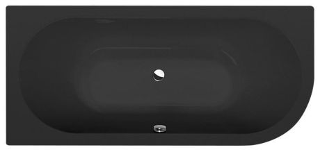 Przejdź do produktu VIVA L wanna asymetryczna 175x80x47cm, czarny mat