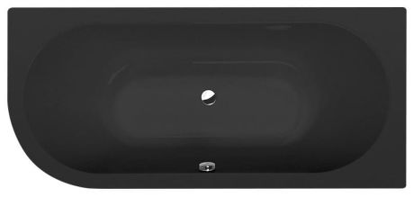 Przejdź do produktu VIVA R wanna asymetryczna 175x80x47cm, czarny mat