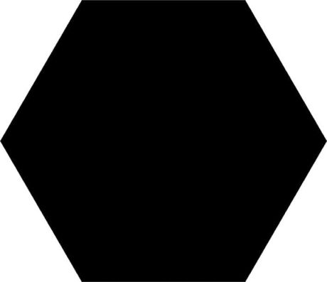 Przejdź do produktu SOLID płytki podłogowe Black Hex 22x25 (bal=1,04m2)