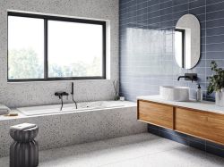 Wanna prostokątna 170x70 cm do zabudowy, z ultra cienkim rantem Besco Modern Slim #WAM-170-SL biały połysk