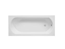 Wanna prostokątna 160x75 cm Besco Intrica #WAIN-160-PK biały połysk