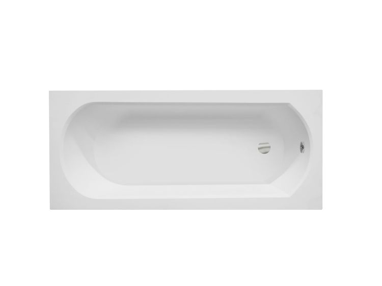 Wanna prostokątna 170x75 cm Besco Intrica #WAIN-170-PK biały połysk