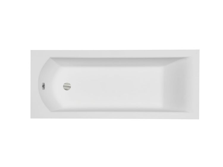 Wanna prostokątna 160x70 cm Besco Shea #WAS-160-PK biały połysk