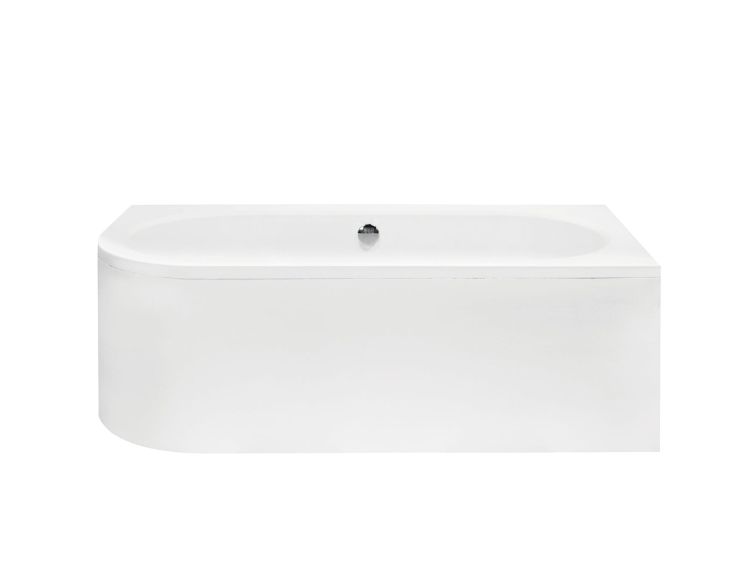 Wanna akrylowa asymetryczna 180x80 cm Besco Avita #WAV-180-NP biały prawa