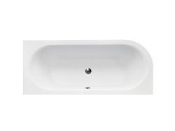 Wanna akrylowa asymetryczna 180x80 cm Besco Avita #WAV-180-NP biały prawa