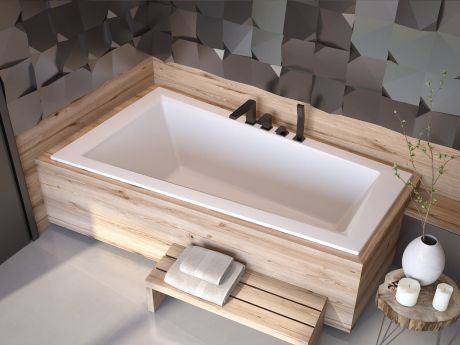 Przejdź do produktu Wanna asymetryczna 150x85 cm z ultra cienkim rantem Besco Intima Slim 150 lewa #WAIT-150-SL biały