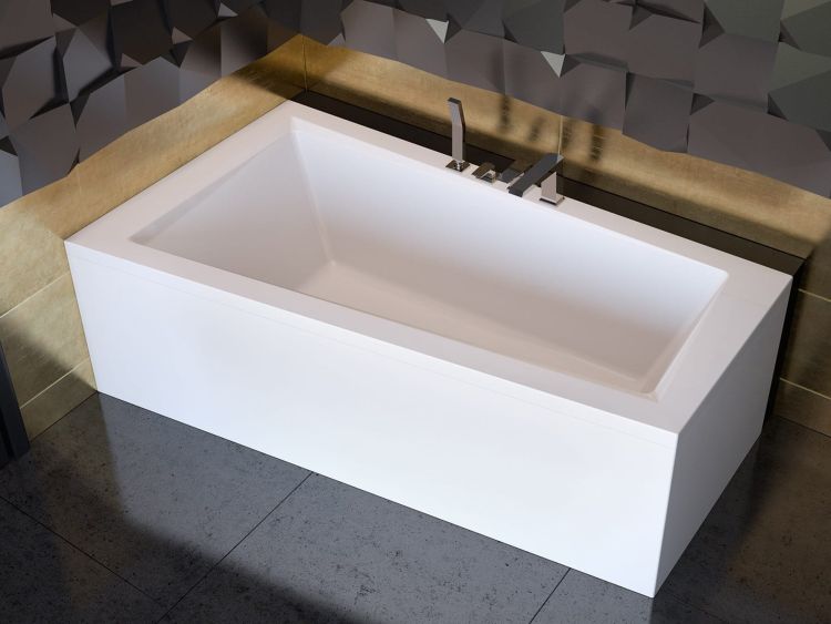 Wanna asymetryczna 160x90 cm Besco Intima 160 lewa #WAIT-160-NL biały