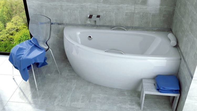 Wanna narożna 150x70 cm Besco Milena 150 prawa