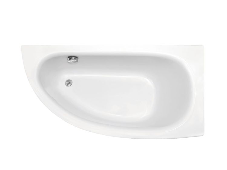 Wanna narożna 150x70 cm Besco Milena 150 prawa