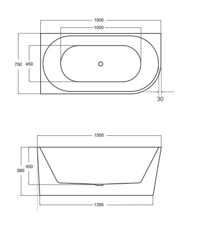 Przejdź do produktu Wanna wolnostojąca narożna 150x75 cm Besco Zoya lewa #WAS-150-ZL biały połysk
