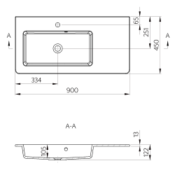 umywalka asymetryczna 90x45 cm rysunek.png
