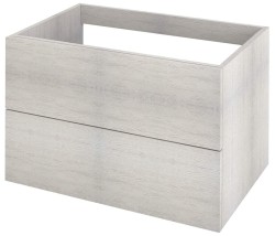 TREOS szafka umywalkowa 75x53x50,5cm, dąb Polar (TS072)