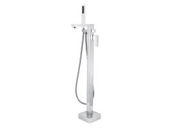 Bateria wannowa wolnostojąca 88 cm ze słuchawką prysznicową Besco Varium BW-V-CR chrom
