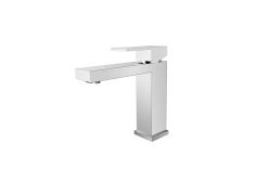 Bateria umywalkowa stojąca 18 cm Besco Modern/Varium II BU-MVII-CH chrom