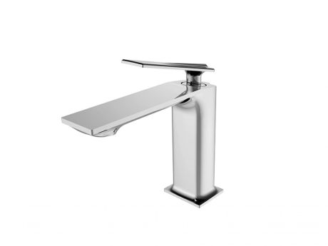 Przejdź do produktu Bateria umywalkowa stojąca 18 cm Besco Aspira II BU-AII-CH chrom