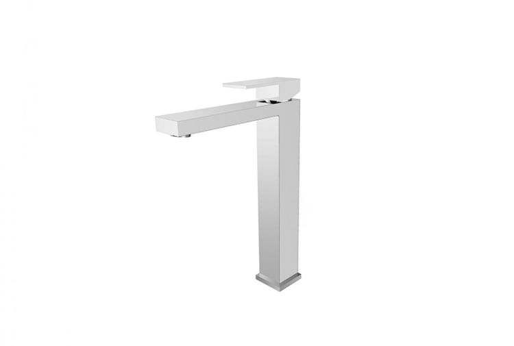 Bateria umywalkowa wysoka 31 cm Besco Varium/Modern I BU-MVI-CH chrom połysk