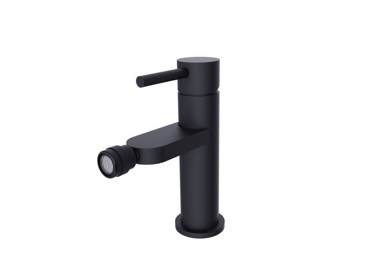 Bateria bidetowa 18,4 cm Besco Decco BB-D-CZ czarny mat