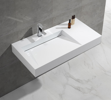 Przejdź do produktu Zamów umywalkę kompozytową na wymiar z odpływem liniowym i komorą Edge