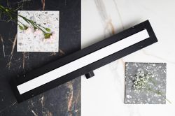Odpływ liniowy 70 cm super niski Cedor Line Pro PROLIN-GLOWHIDES-70 biały