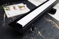 Odpływ liniowy 70 cm super niski Cedor Line Pro PROLIN-GLOWHIDES-70 biały