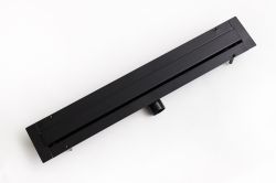 Odpływ liniowy 60 cm super niski CEDOR Line Pro PROLIN-SOFBLADES-60 czarny