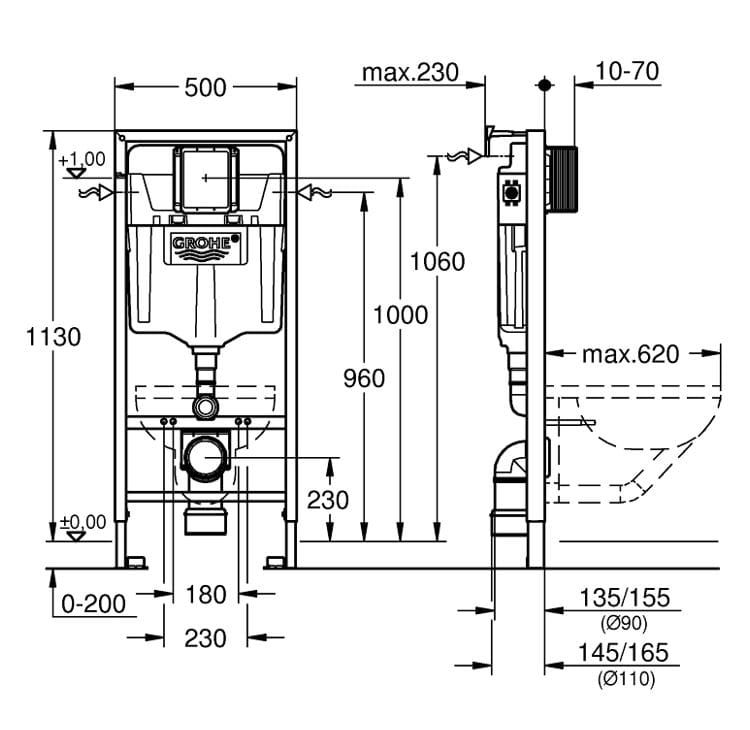Grohe 3w1 stelaż do wc ze spłuczką rysunek techczniny.JPG