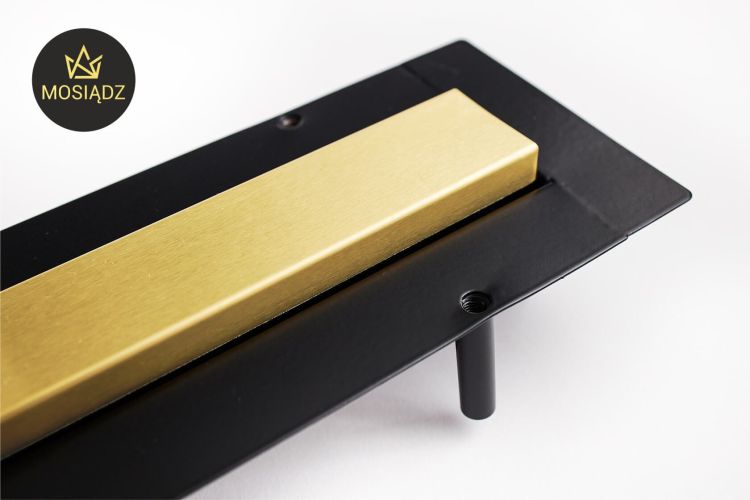Odpływ liniowy 80 cm super niski Cedor Line PROLIN-BRUBRADES-80 złoty mat