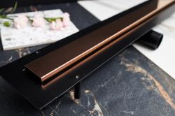 Odpływ liniowy 90 cm super niski Cedor Line PROLIN-CHRROSDES-90 różowe złoto