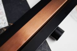 Odpływ liniowy 60 cm super niski Cedor Line PROLIN-BRUROSDES-60 różowe złoto szczotkowane