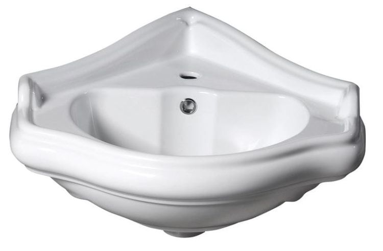 Umywalka narożna 58x57,5 cm Kerasan Retro 103201 biała