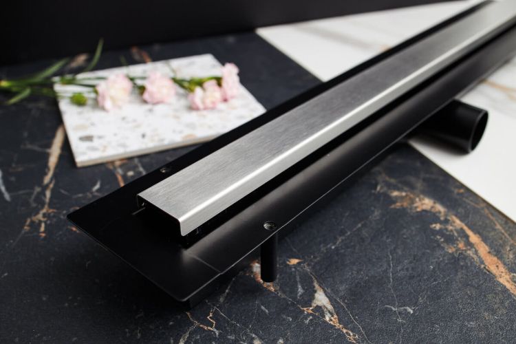 Odpływ liniowy 50 cm super niski Cedor Line PROLIN-BRUSTEDES-50 stal szczotkowane