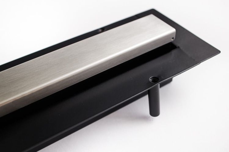 Odpływ liniowy 90 cm super niski Cedor Line PROLIN-BRUSTEDES-90 stal szczotkowane